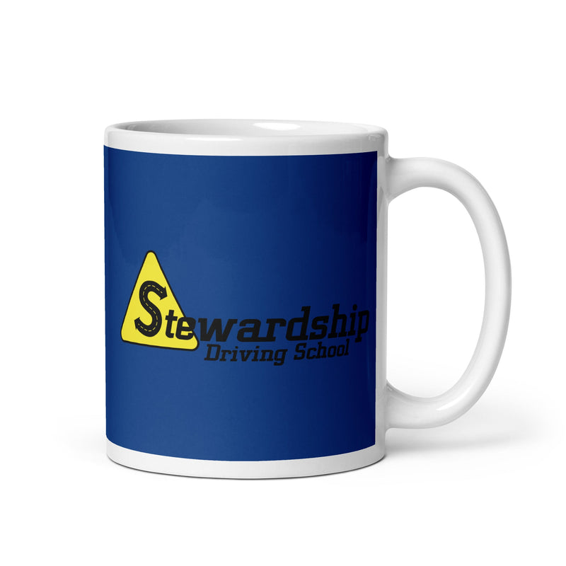 SDS White glossy mug