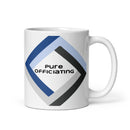 Taza blanca brillante PURE OFFICIATING