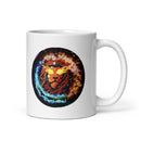 Taza blanca brillante FireFlame