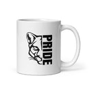 Taza blanca brillante CS