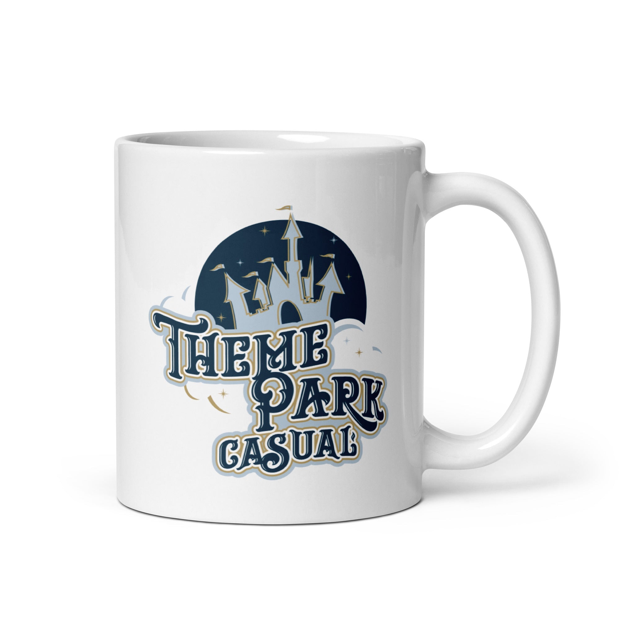 TPC White glossy mug