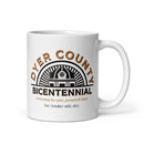 Taza DCB blanca brillante