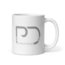 Taza blanca brillante PDS