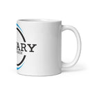 Taza blanca brillante CBC