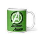 ATA White glossy mug