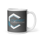 CTC White glossy mug