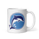 Taza FE blanca brillante