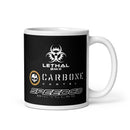 Lethal BMX/Carbone White glossy mug