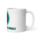 Taza blanca brillante LE EGO