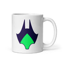 HNC White glossy mug