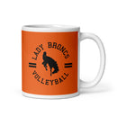 Taza blanca brillante JHHSV