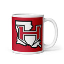 Taza blanca brillante HLB