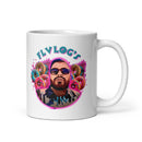 Taza blanca brillante TFLV