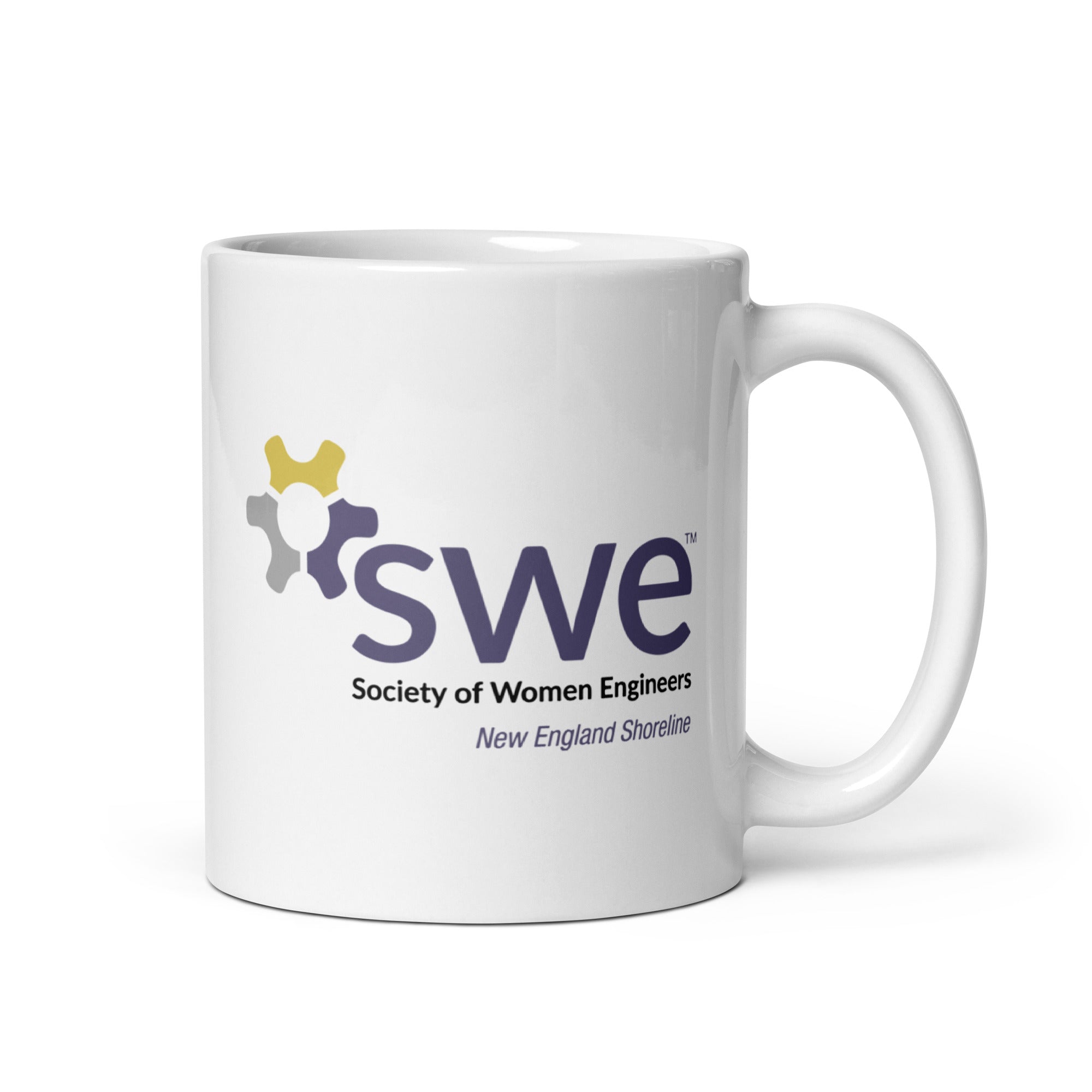 SWE NESS White glossy mug