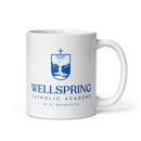 WCA White glossy mug