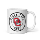 OCS White glossy mug