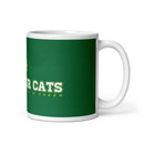 SJC White glossy mug