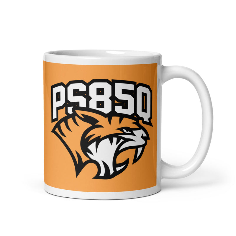 PS 85 PA White glossy mug