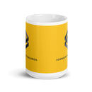 Taza blanca brillante JFR