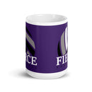 FVC White glossy mug