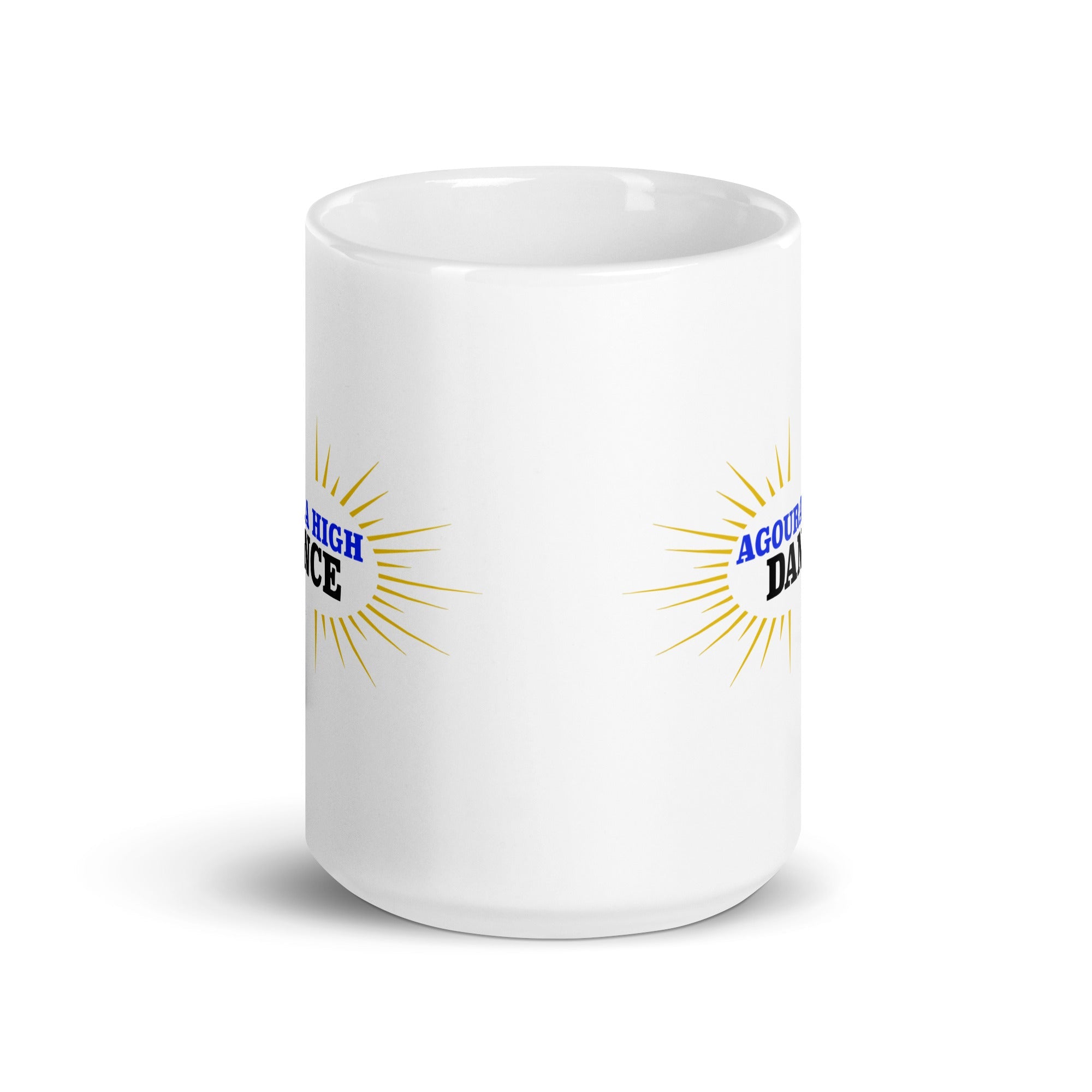 Taza blanca brillante AHDD