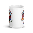 RCB White glossy mug