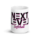 Taza blanca brillante NLES