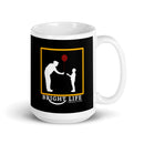 BLP Glossy mug (Black)