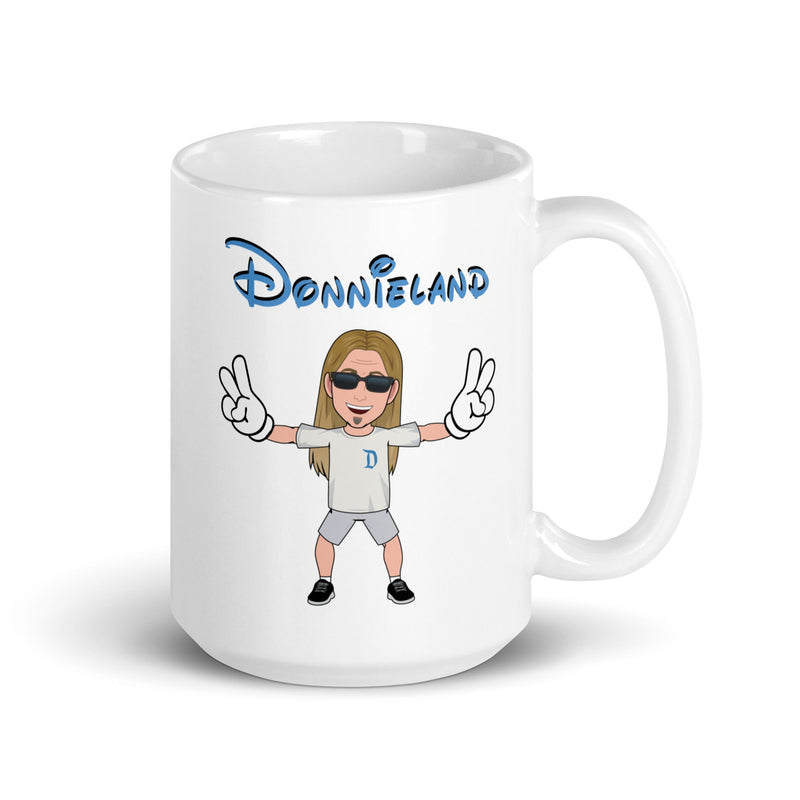 DONNIELAND White glossy mug v2