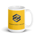 Taza blanca brillante JFR