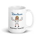 DONNIELAND Taza blanca brillante v4