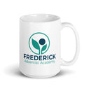 Taza blanca brillante de la FAA