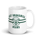 EBHS Bears White glossy mug