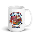 RCB White glossy mug