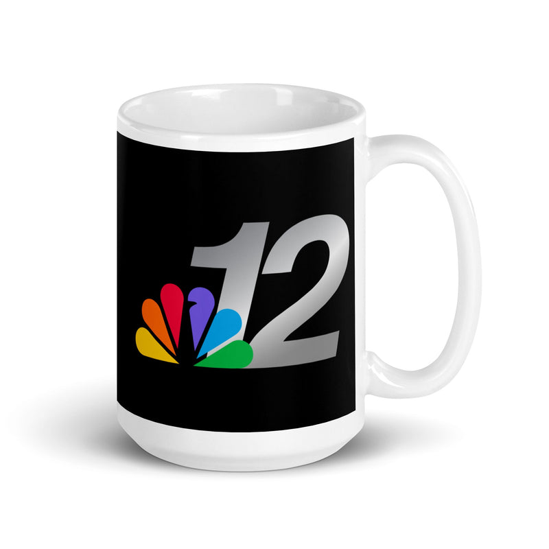 WJFW White glossy mug