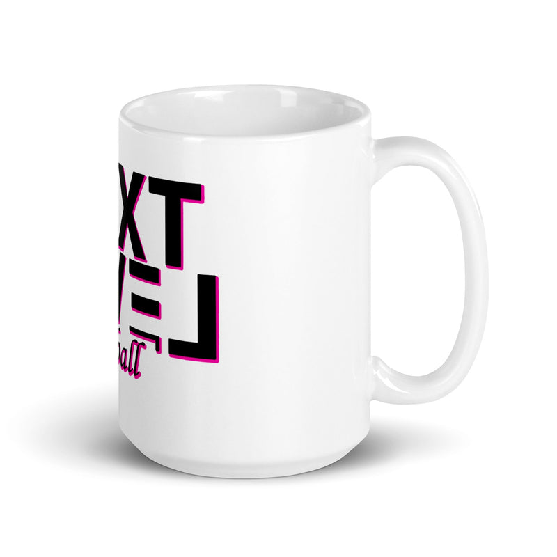 NLES White Glossy mug