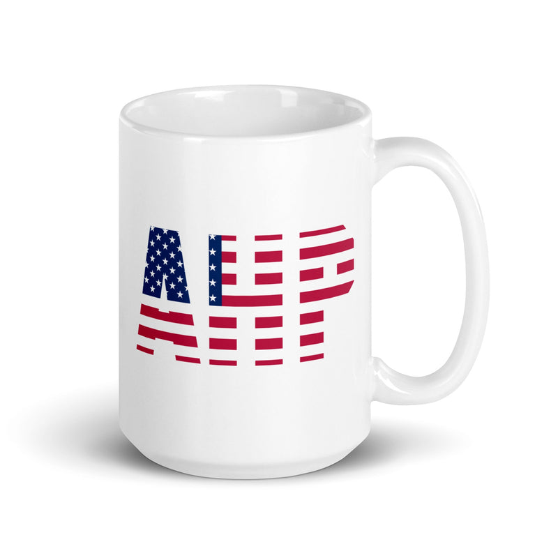 Taza brillante del proyecto American Hockey