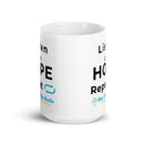 Way Truth Life Radio White glossy mug
