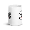 Taza blanca brillante BW