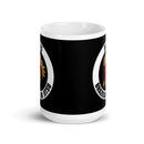 Taza blanca brillante ABJ