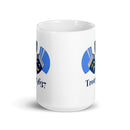 Taza blanca brillante Troupe 4637