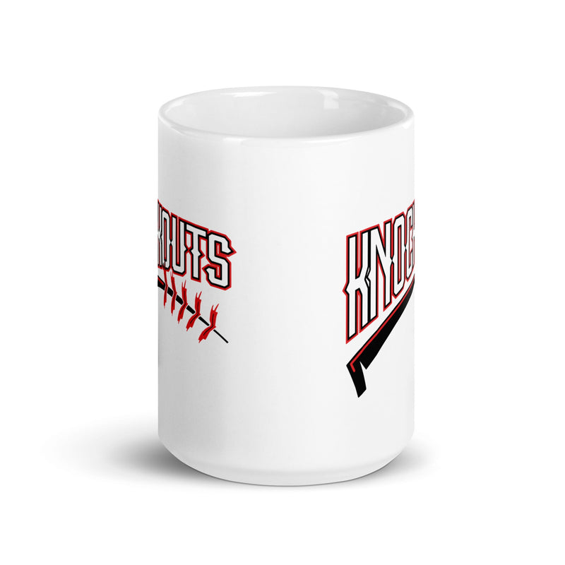 Knockouts White glossy mug