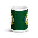 GOVERNOR WOLF White glossy mug
