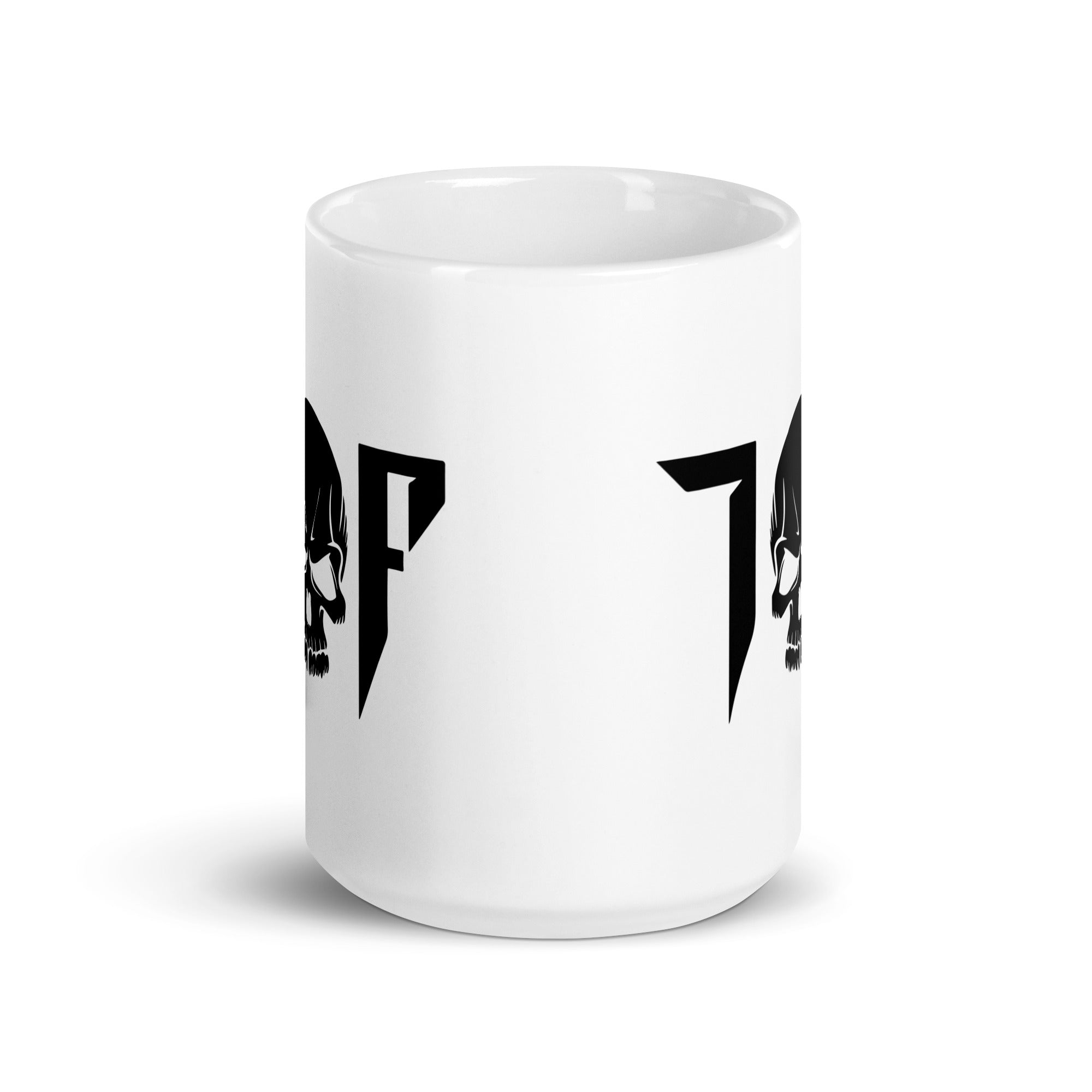 TF White glossy mug