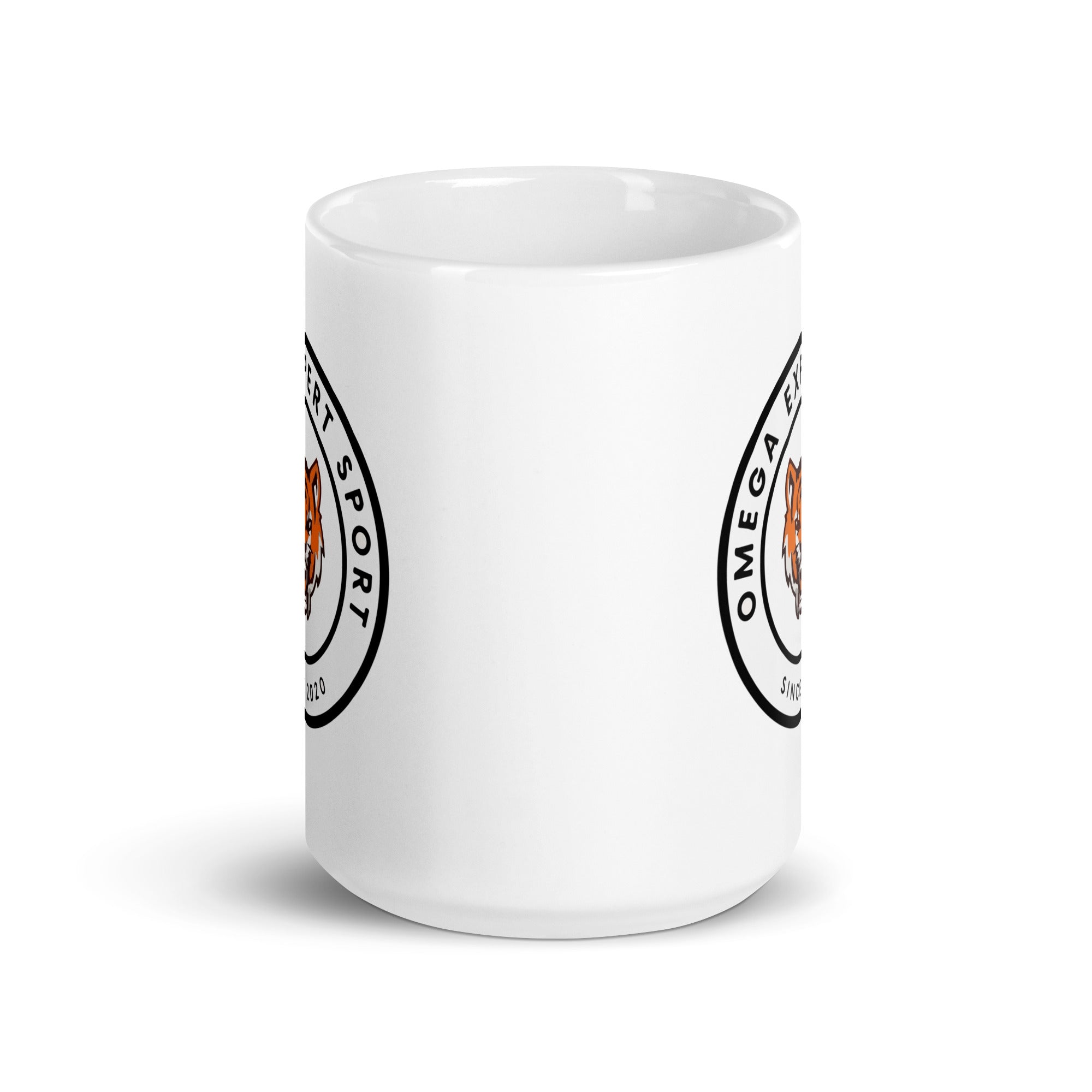 OES White glossy mug