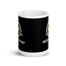 Taza MSTI blanca brillante