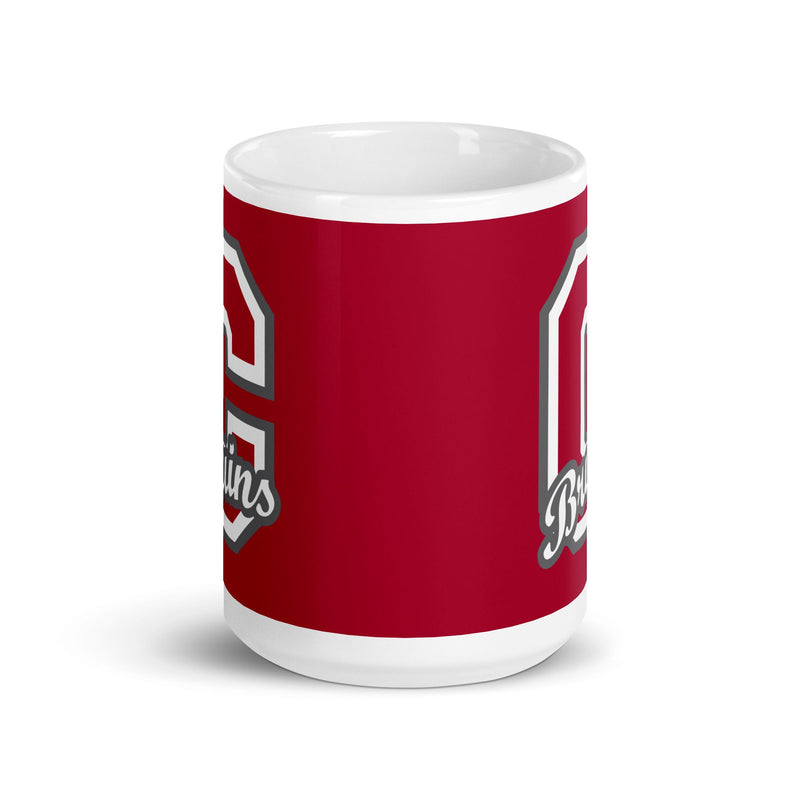 CHBB White glossy mug