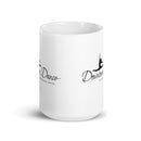 Taza blanca brillante DDPC
