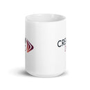 Taza blanca brillante CDC