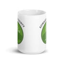 ECGC White glossy mug